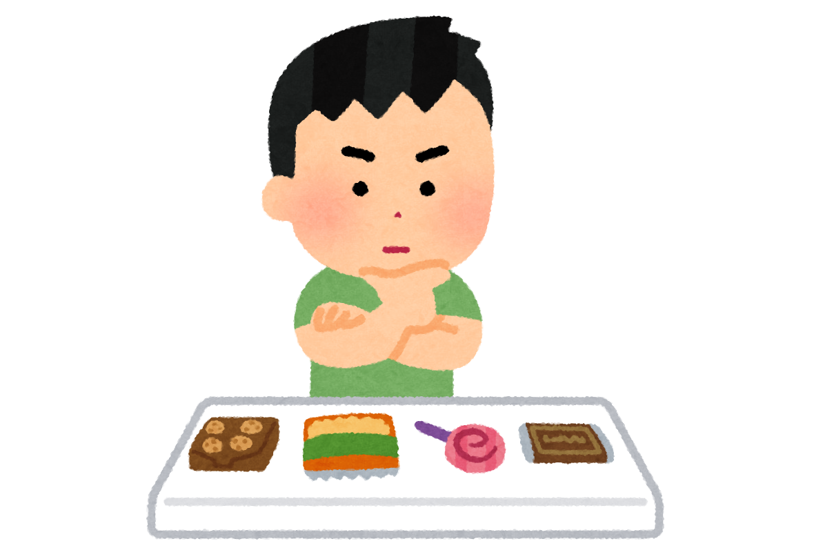 食べる量を増やすのは難しいので、いつでも食べれるように食卓に「つまみ食い」できる食べ物を置き、食べる回数を増やすことをおすすめします。